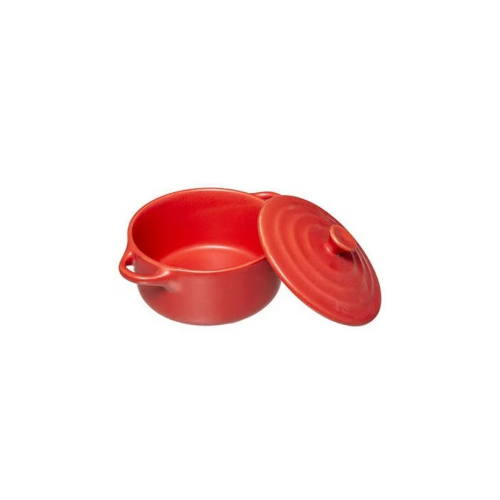 Tava copt cu manere, 5five Simply Smart, Ceramica, 10cm, Rosu