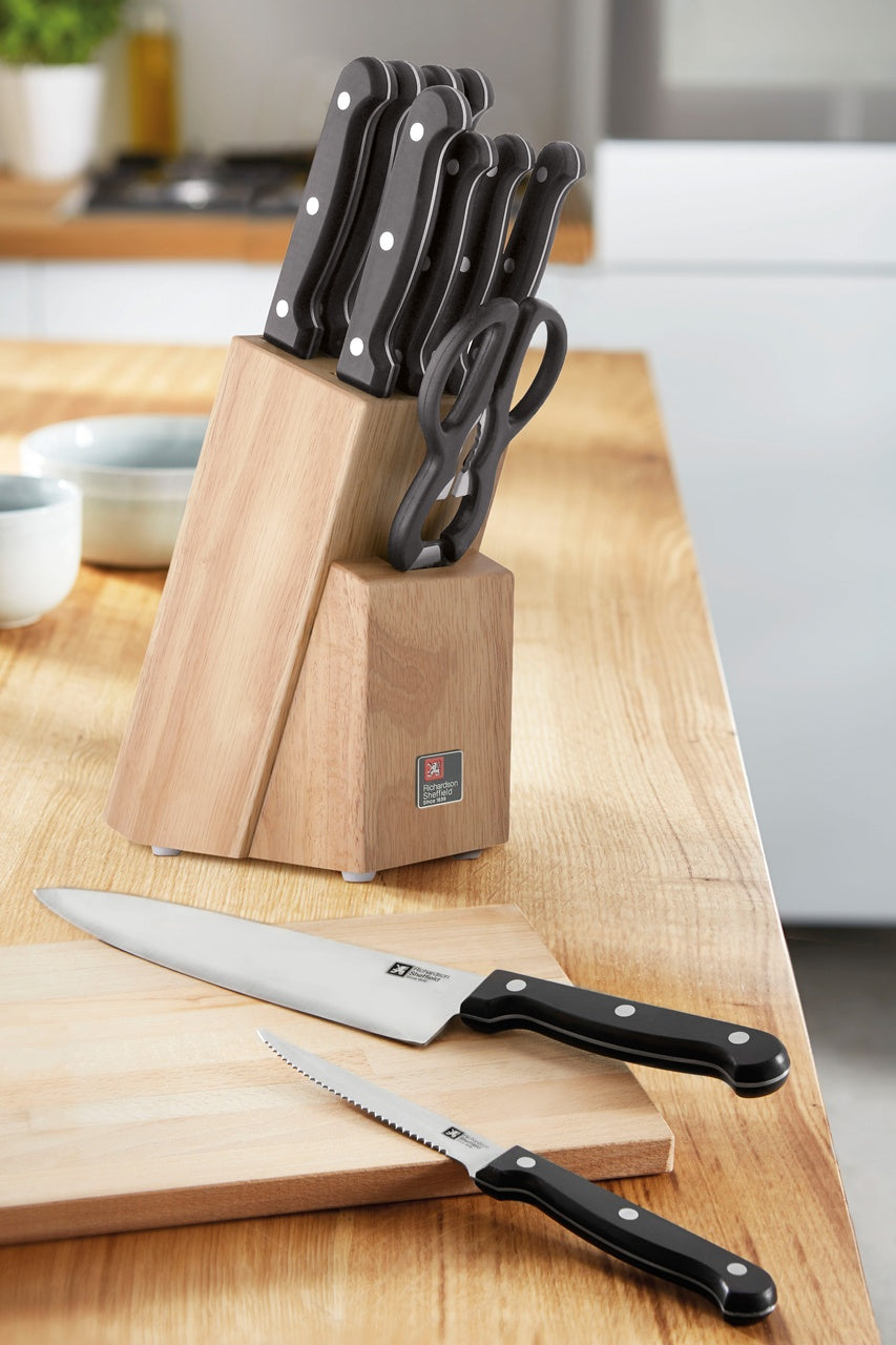 Set cutite Richardson Sheffield Artisan, 6 piese, inox, suport lemn-2