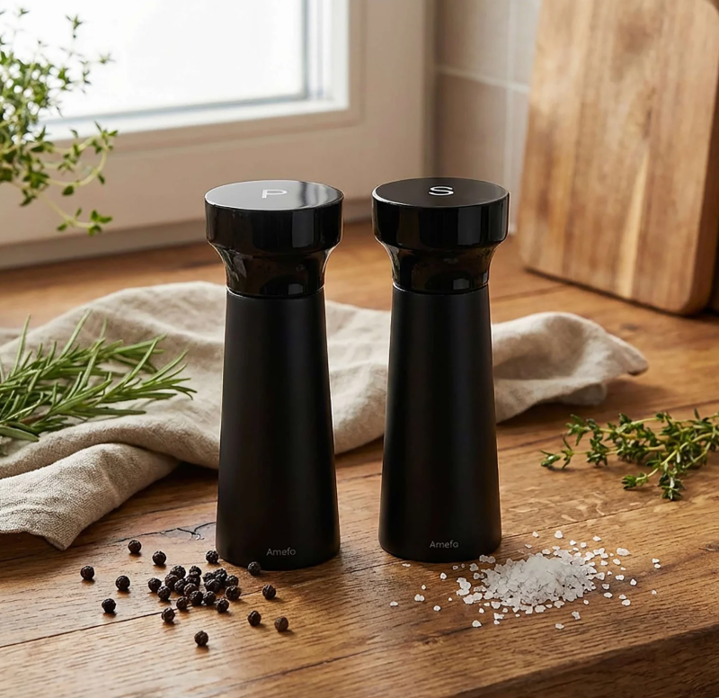 Set rasnite Amefa Modern Black, 15 cm-2