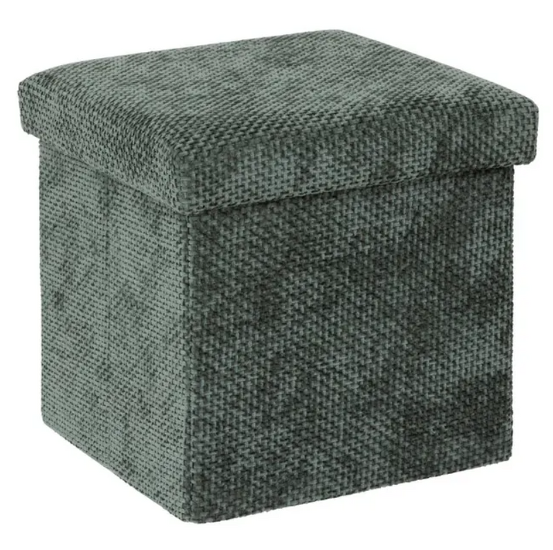Taburet Velvy, verde, 31 x 31 cm-1