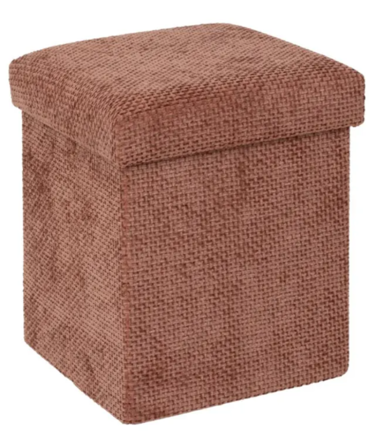 Taburet Velvy, maro, 31 x 31 cm-1