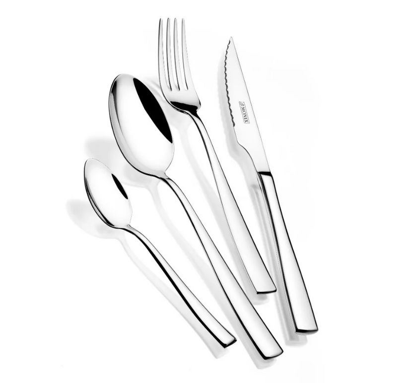     Set tacamuri Monix Siena, inox, 24 piese- M200974-1