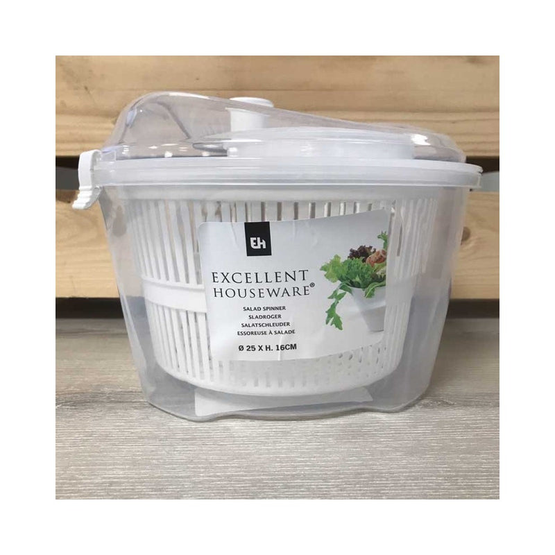 Aparat uscare salata Excellent Alb, 25x16 cm