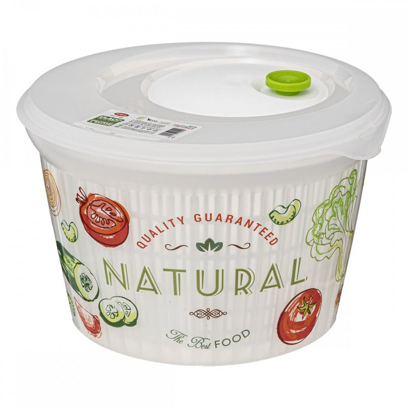 Uscator salata Natures, plastic, 25 x H 15,5 cm