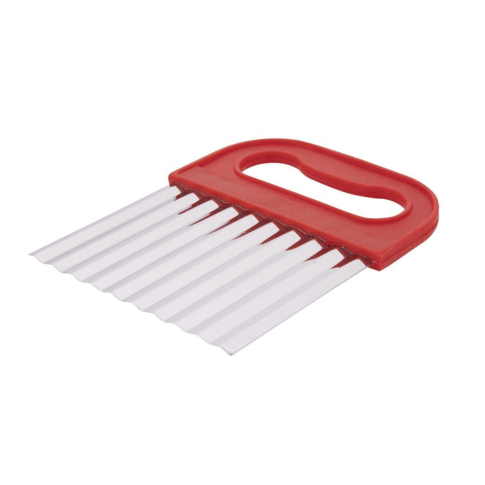 Feliator cartofi ondulat, inox, lama 10 cm, inaltime 13 cm