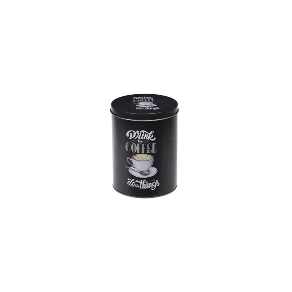 Recipent Cafea Retro Do Thinghs, metal, 10 x 14 cm