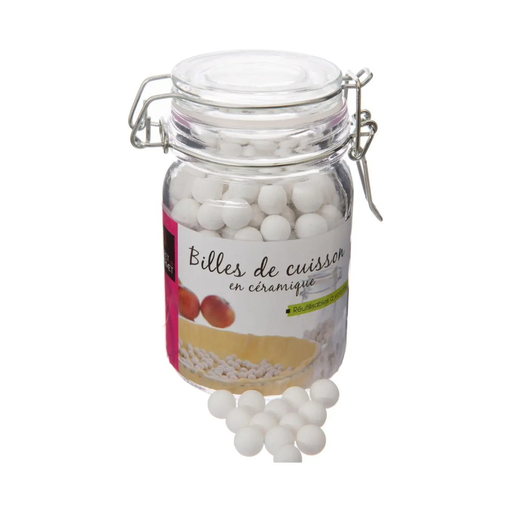 Bile de copt, 5five Simple Smart, ceramica, 12x7cm, alb