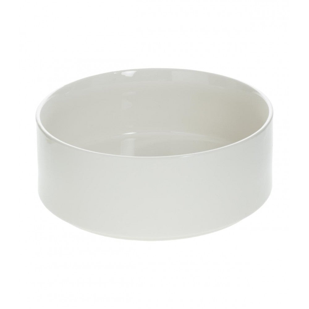 Bol salata SG Asia, ceramica, bambus, 23 x 9 cm