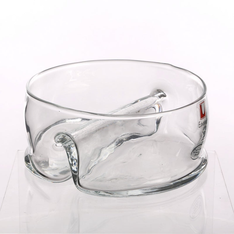 Bol servire Edna, sticla, compartimentat, 17 cm