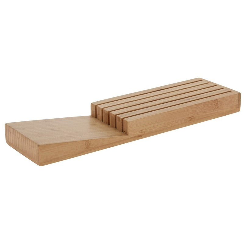 Suport pentru cutite sertar Rodez, bambus, 39 x 11 x 3.4 cm