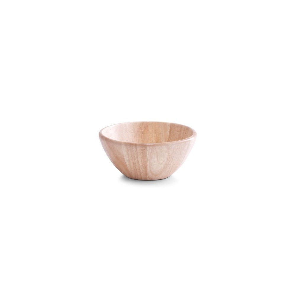 Bol Zeller, lemn arbore de cauciuc,18 cm