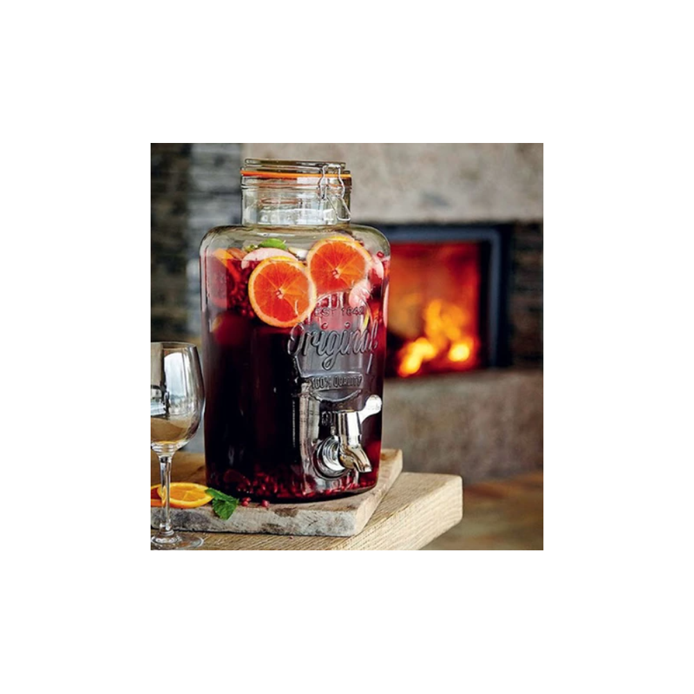 Borcan limonada EH, sticla, 20 35 cm, 8 litri