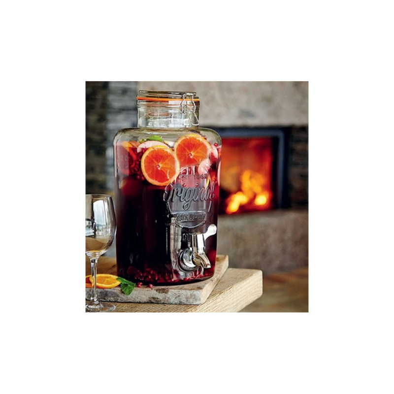 Borcan limonada EH, sticla, 20 35 cm, 8 litri