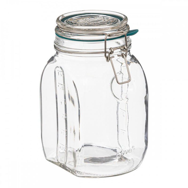 Borcan ermetic Jrew, sticla, 1.5 litri
