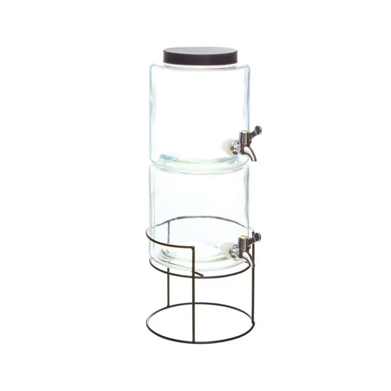 Set 2 borcane Limonada Norwik, sticla, 3.8 l x 2