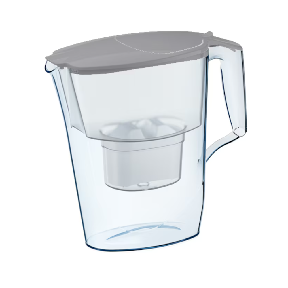 Cana filtranta Aquaphor model Time gri Maxfor 1 filtre incluse, 2.5 litri