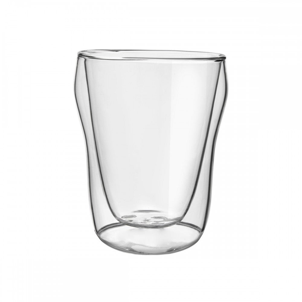 Set Infusor si 2 pahare Florina Malachit, sticla borosilicata, pereti dubli, 1 litru infusor, 320 ml pahar