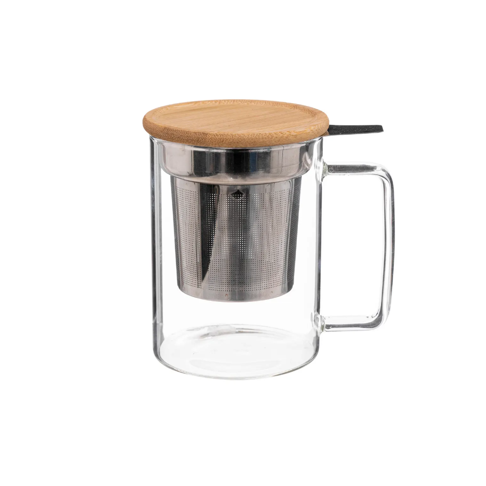 Cana infusor Mia, sticla, 450 ml