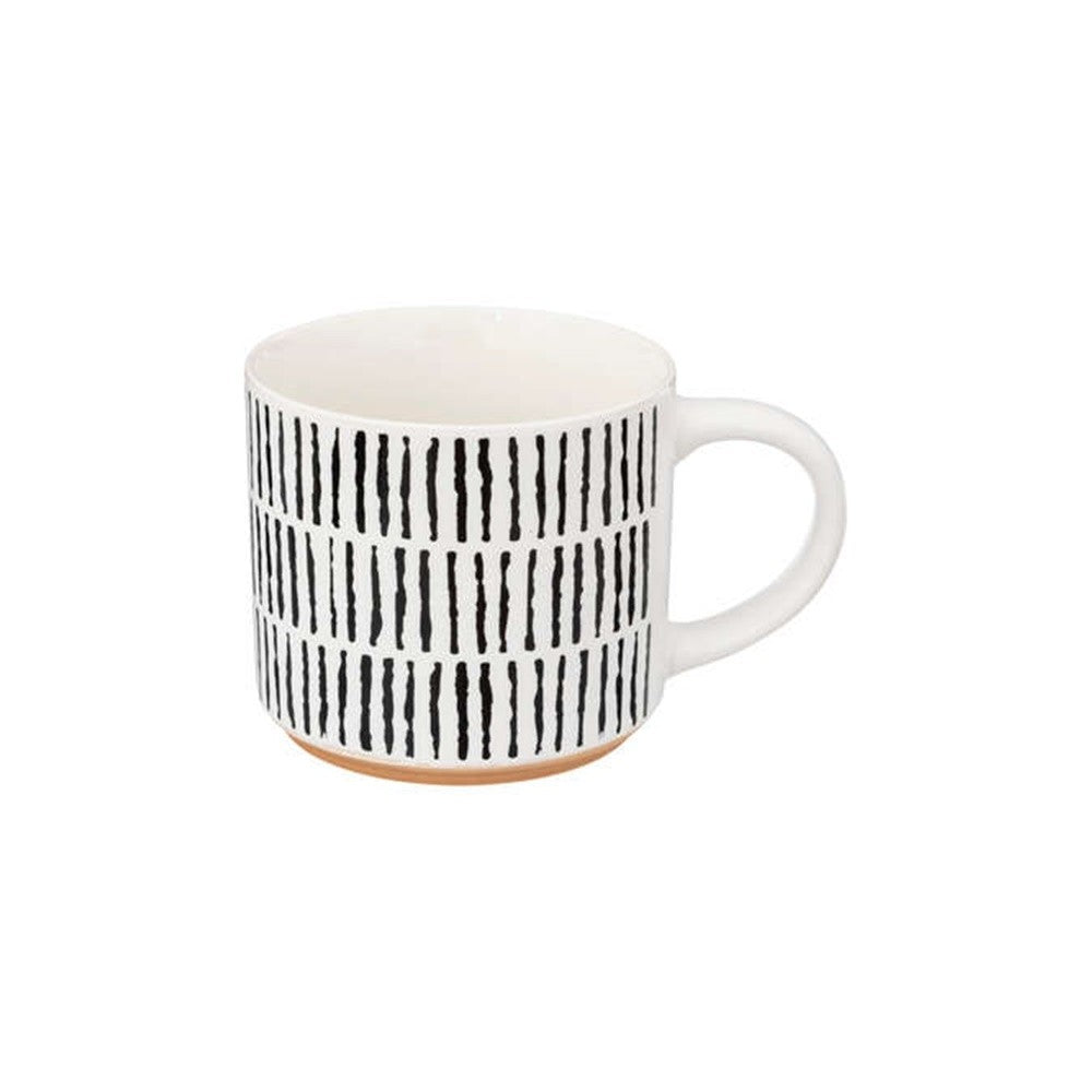 Cana Geometrique Wall, ceramica, 460 ml