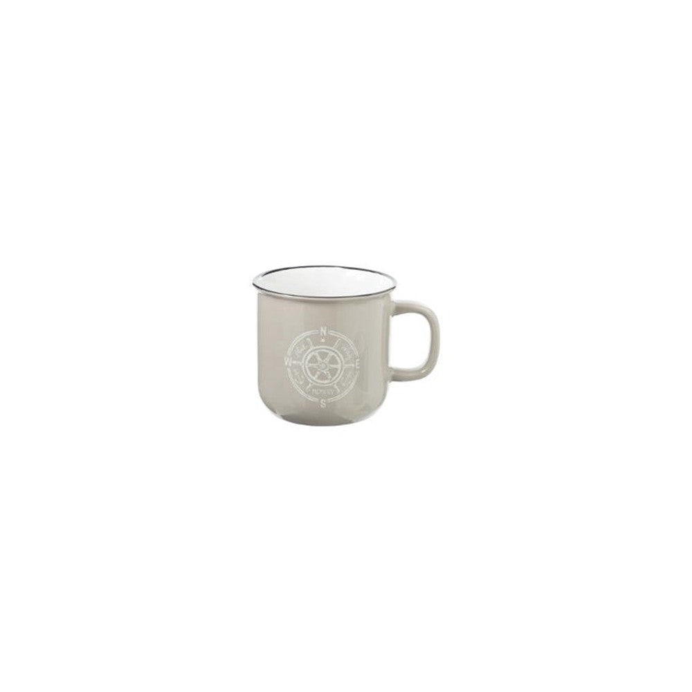 Cana Sailor Bej, ceramica, 140 ml