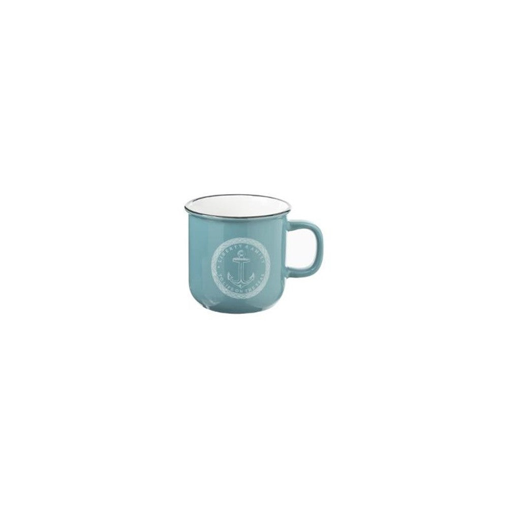 Cana Sailor Marine, ceramica, 140 ml
