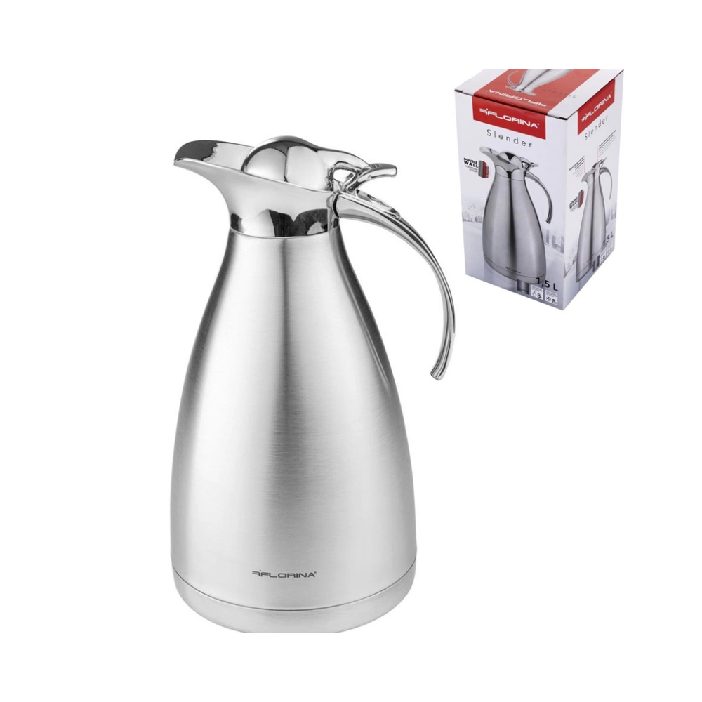 Cana termos Slender, inox, 1.5 litri
