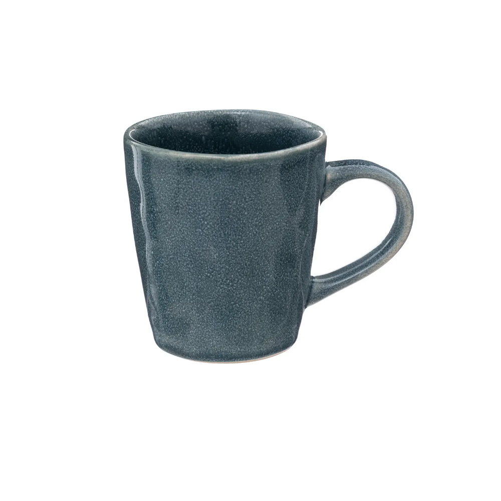 Cana Zoe Emerald, ceramica, albastru, 350 ml