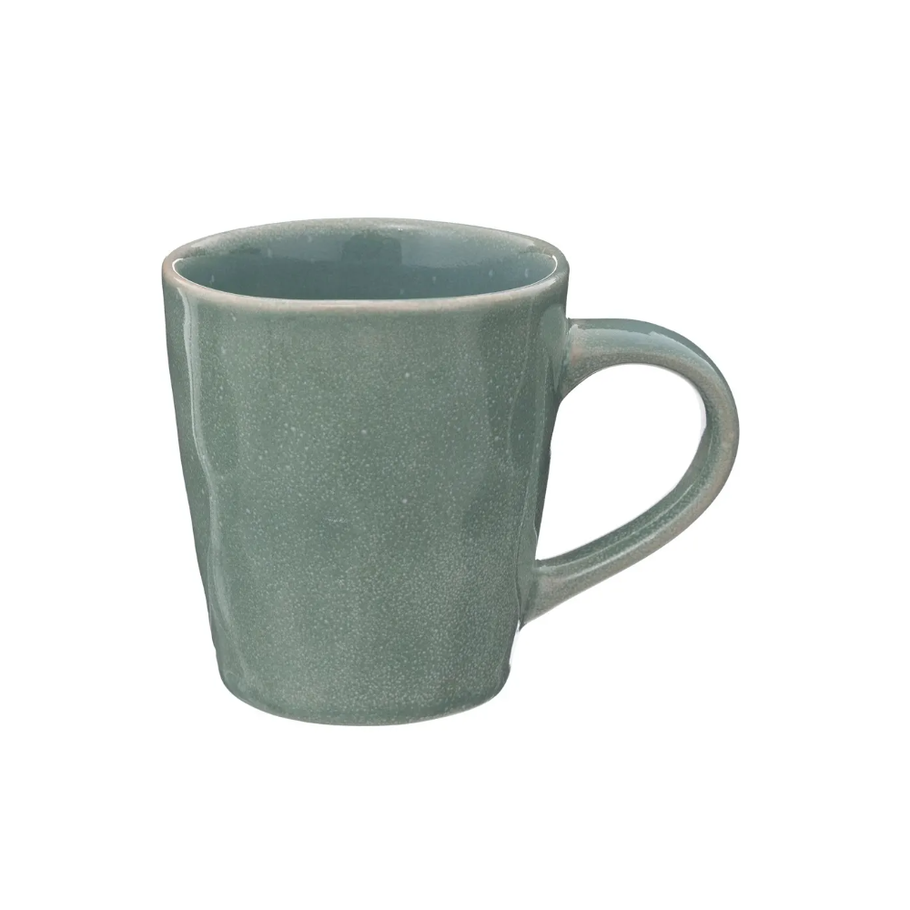 Cana Zoe Emerald, ceramica, verde, 350 ml