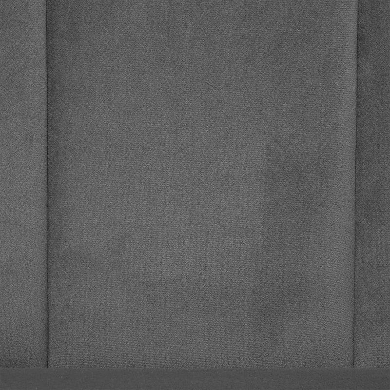 Canapea Naova Grey, poliester, 2 locuri, 126 x D. 71 x H. 72 cm, 16 kg