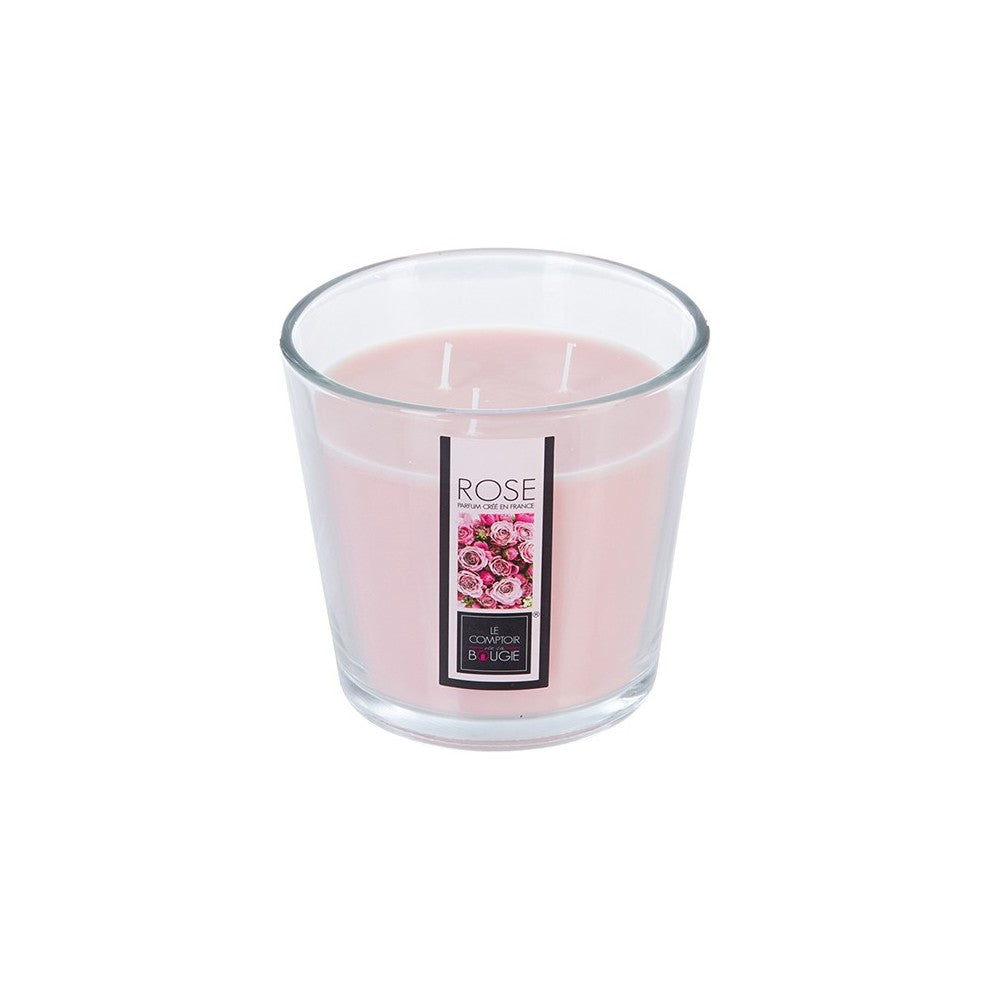 Candela parfumata XL Nina Rose, 13.5x12.5 cm, 500 gr