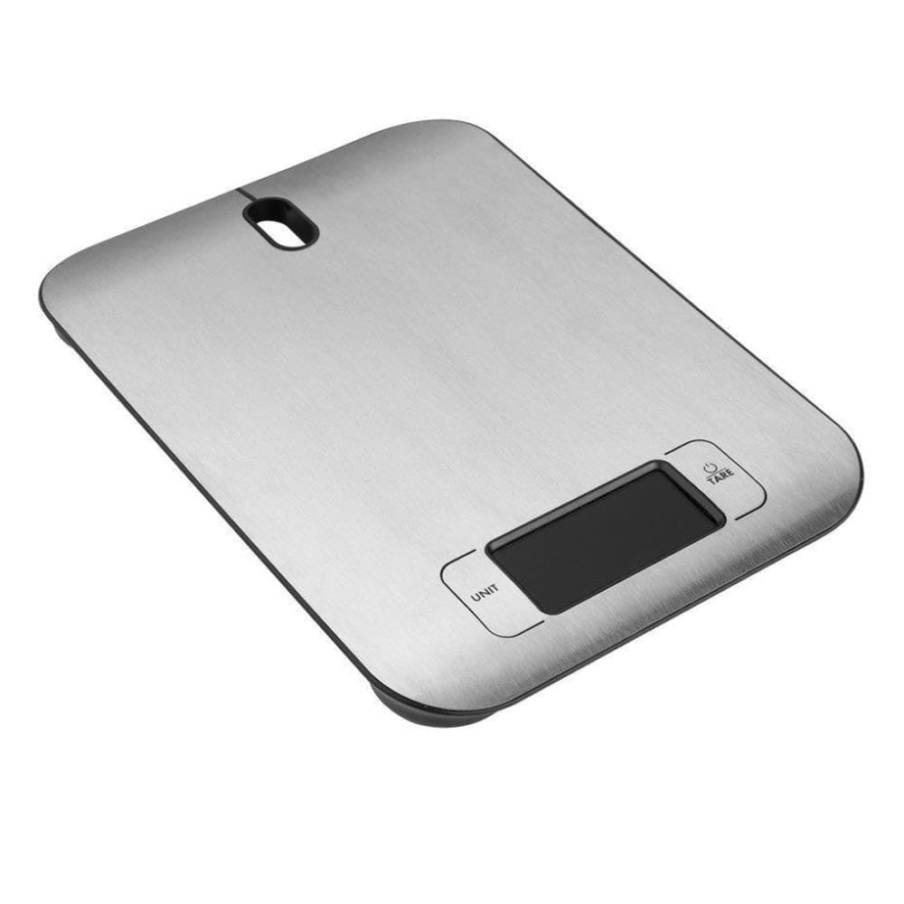 Cantar Bucatarie Botti Silvio, inox, gri, 16 x 22 cm, 5 kg
