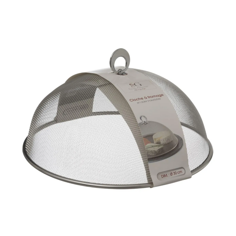 Capac pentru acoperirea alimentelor metalic, diametru 30 cm