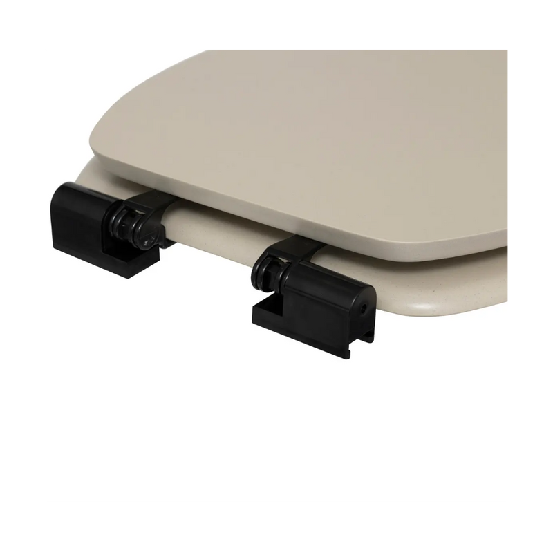 Capac toaleta Onyx Biege, universal, MDF, 37.5 x 50 x H5.2 cm