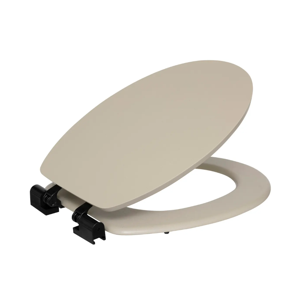 Capac toaleta Onyx Biege, universal, MDF, 37.5 x 50 x H5.2 cm