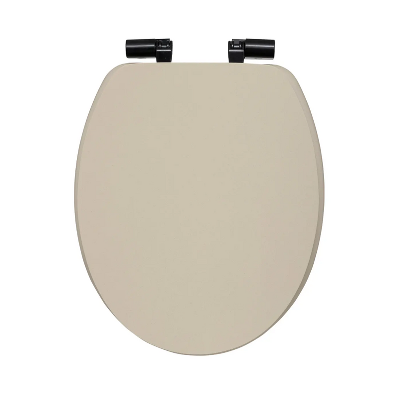 Capac toaleta Onyx Biege, universal, MDF, 37.5 x 50 x H5.2 cm