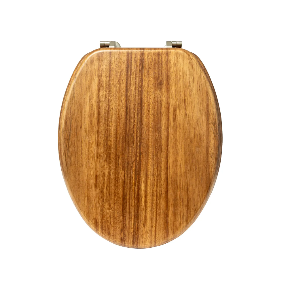 Capac toaleta Accacia, universal, lemn, 46.5 x 37 x H 6.4 cm
