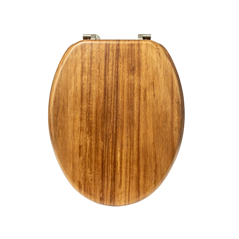 Capac toaleta Accacia, universal, lemn, 46.5 x 37 x H 6.4 cm