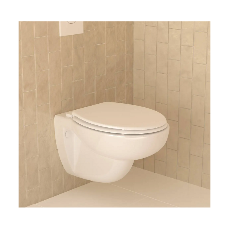 Capac toaleta BAT, duroplast, alb, universal, 36 x 48 x H 5 cm