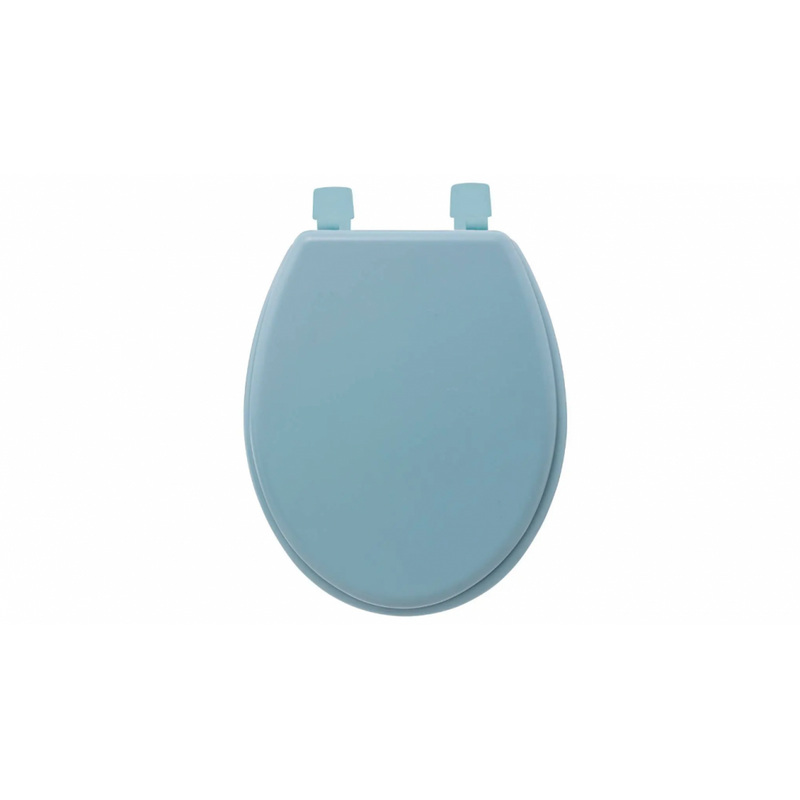 Capac toaleta BAT, duroplast, albastru, universal, 36 x 48 x H 5 cm