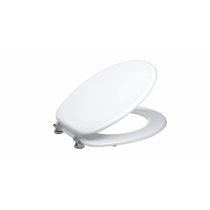 Capac toaleta Universal, MDF, alb, 37 x 43 x 4 cm