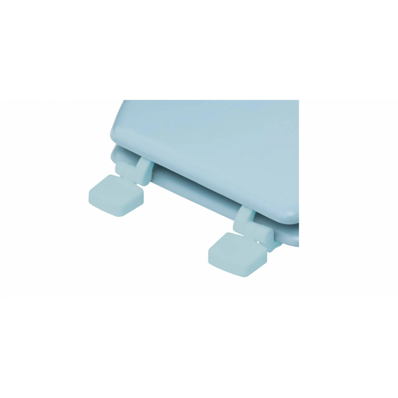 Capac toaleta BAT, duroplast, albastru, universal, 36 x 48 x H 5 cm