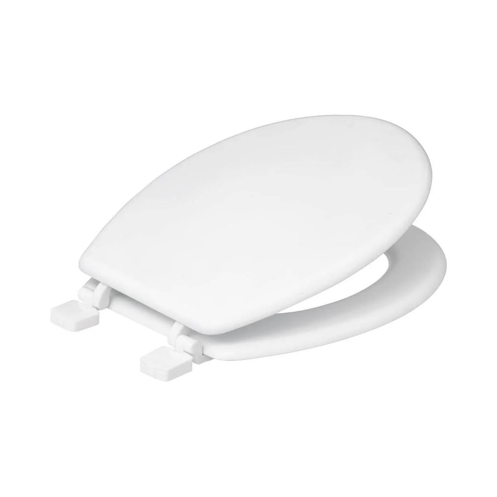 Capac toaleta BAT, duroplast, alb, universal, 36 x 48 x H 5 cm