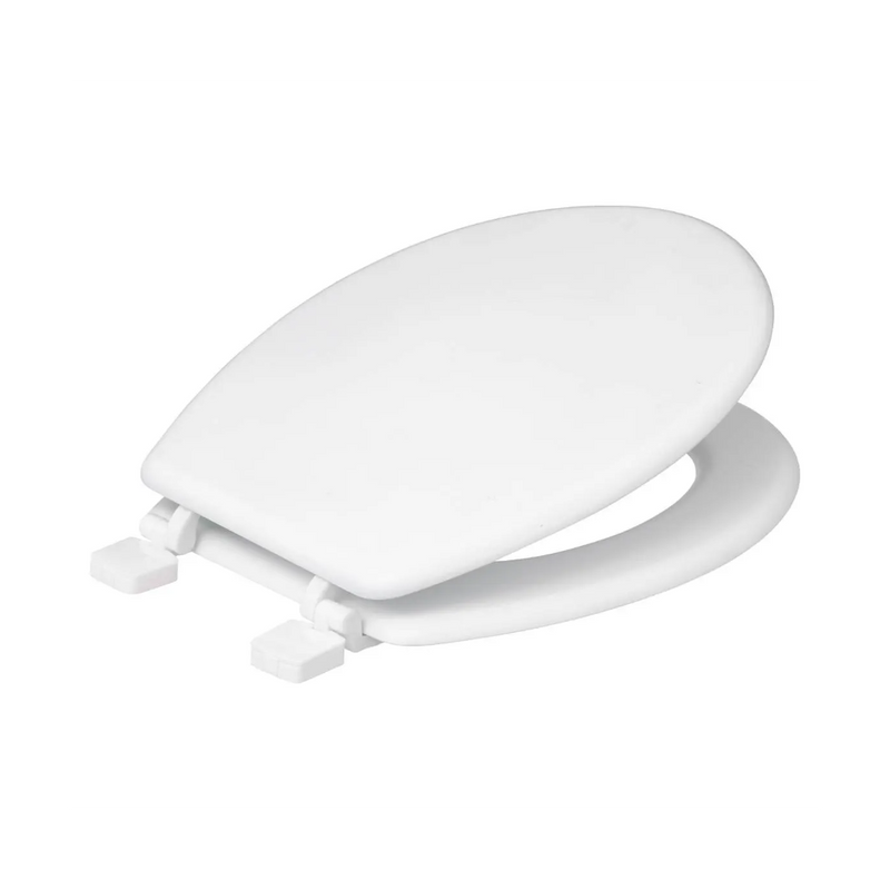 Capac toaleta BAT, duroplast, alb, universal, 36 x 48 x H 5 cm