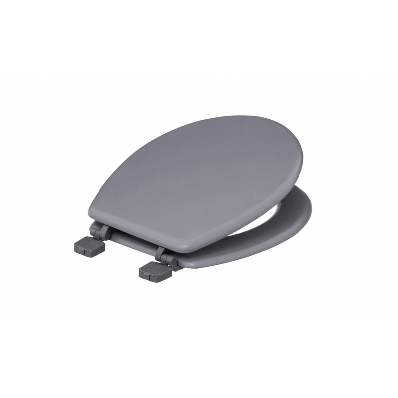 Capac toaleta BAT, duroplast, gri, universal, 36 x 48 x H 5 cm