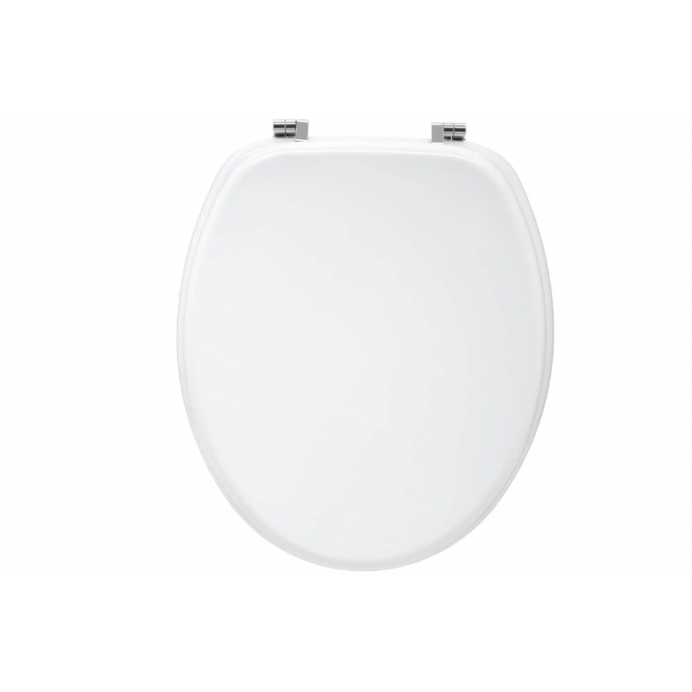 Capac toaleta Universal, MDF, alb, 37 x 43 x 4 cm