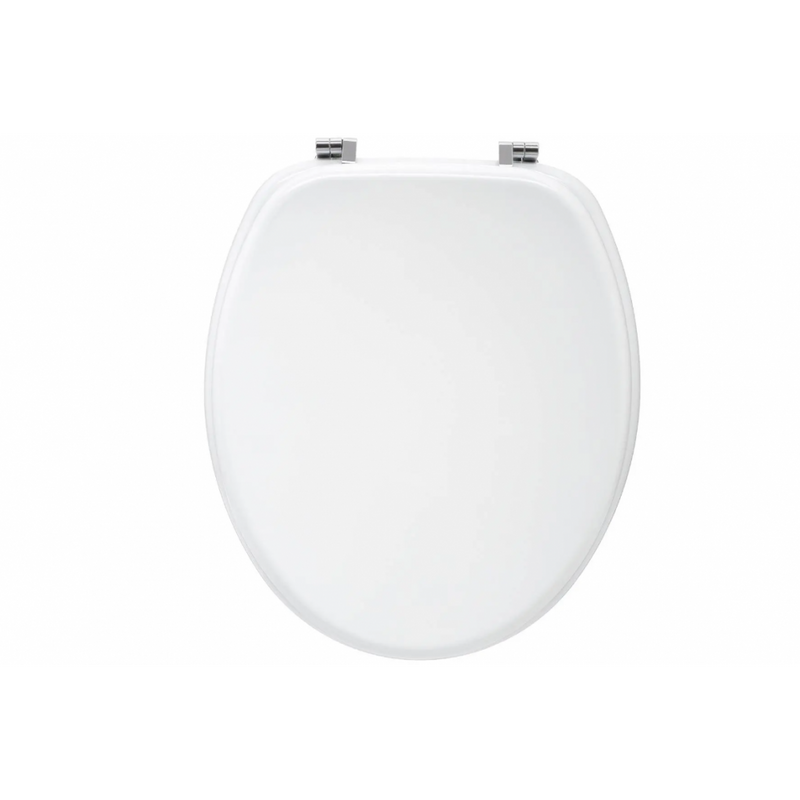 Capac toaleta Universal, MDF, alb, 37 x 43 x 4 cm