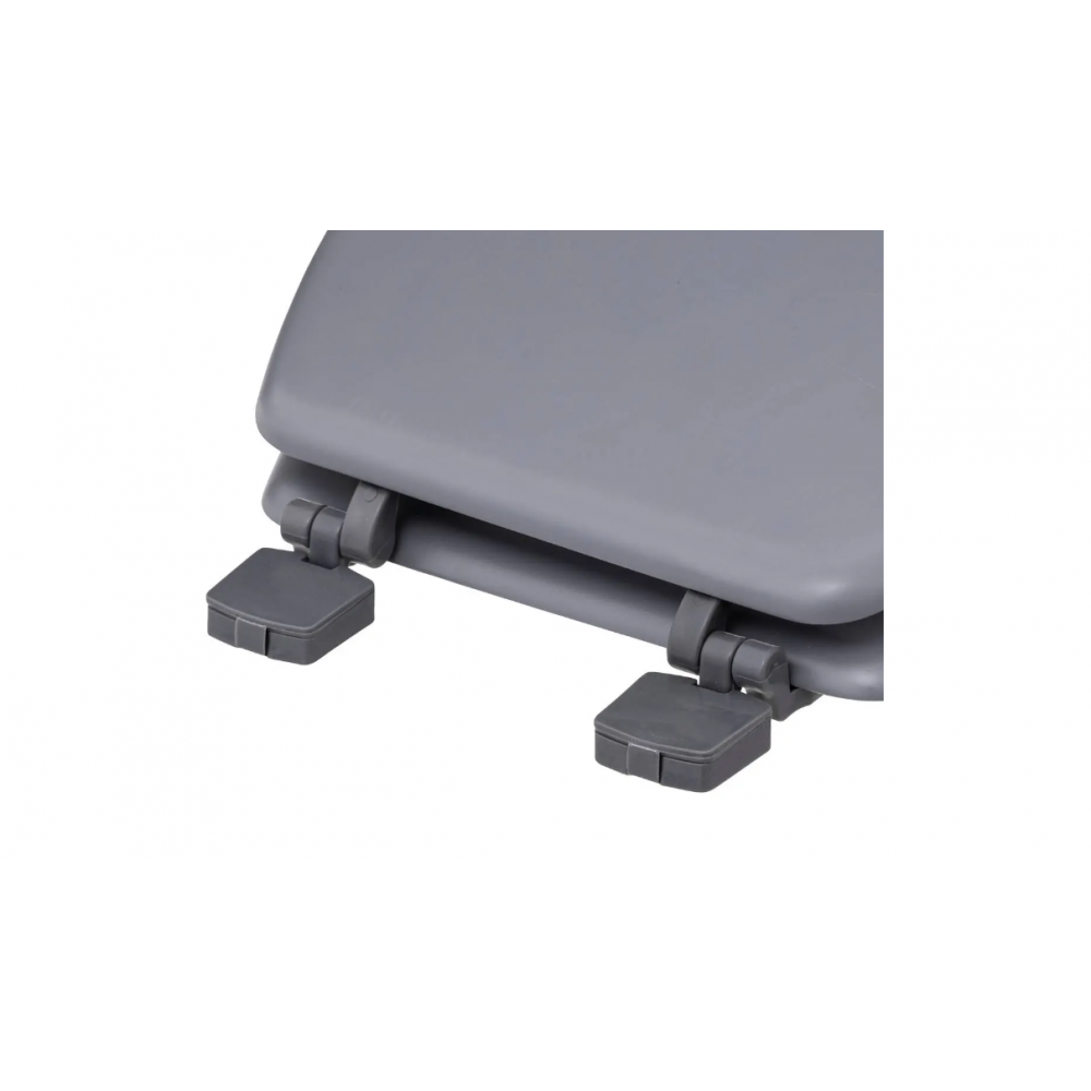 Capac toaleta BAT, duroplast, gri, universal, 36 x 48 x H 5 cm