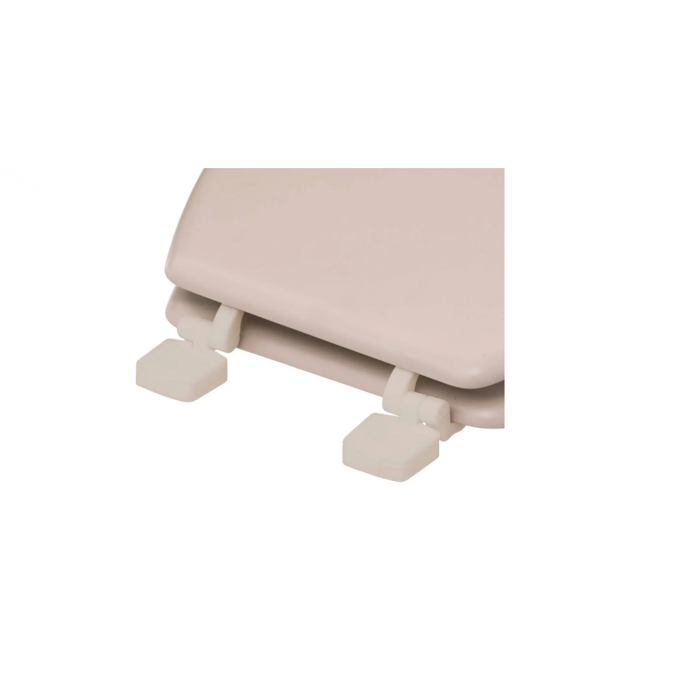 Capac toaleta BAT, duroplast, bej, universal, 36 x 48 x H 5 cm