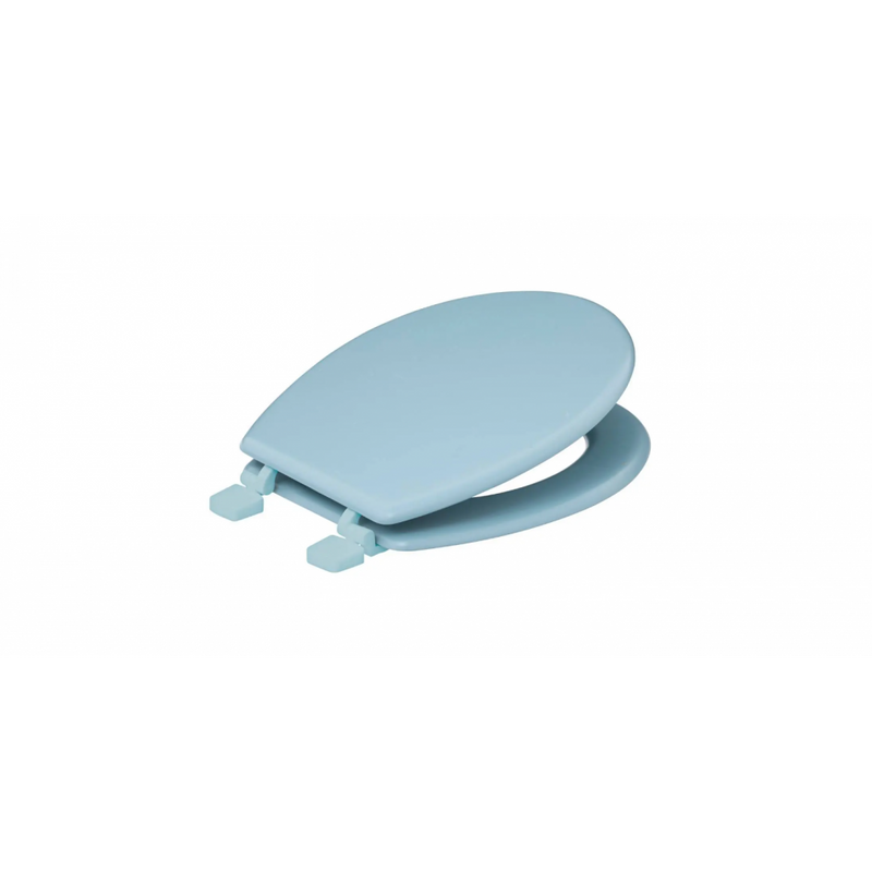 Capac toaleta BAT, duroplast, albastru, universal, 36 x 48 x H 5 cm