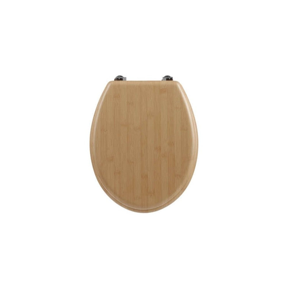 Capac WC 5Five Simply Smart, MDF, bamboo maro, 37x5.5x45 cm